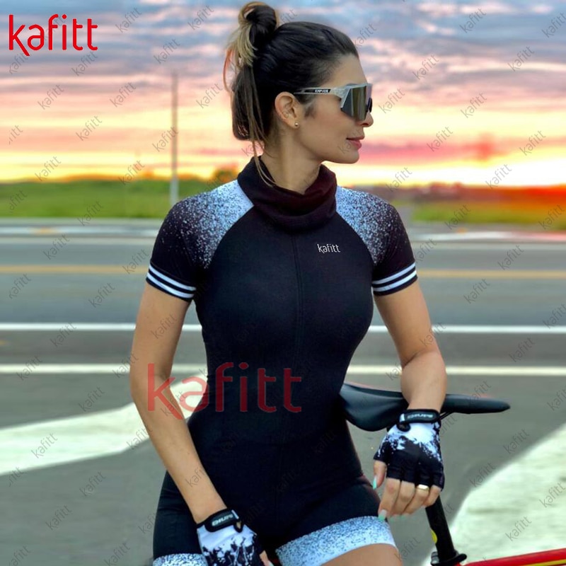 Macaquinho Ciclismo Feminino Kafitt  Ŭ ..